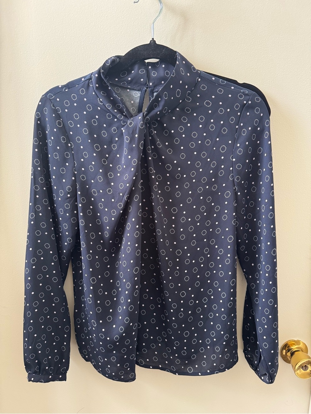 Ann Taylor Factory Blue Blouse